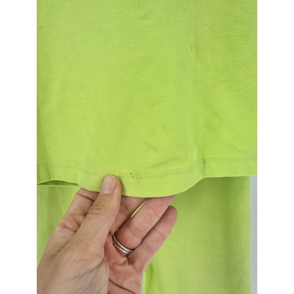 Beyond Yoga Activewear Set Women Medium Lime Green Cropped Tank & Leggings - Picture 3 of 13